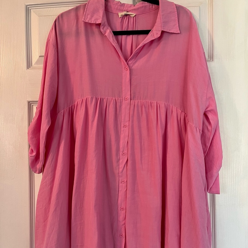 Button down dress
